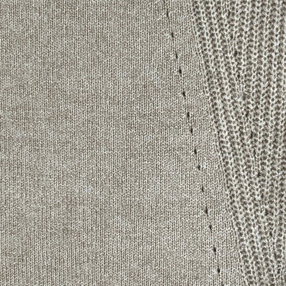 Calvin Klein Beige Knit Sweater Medium Crewneck Pullover - Picture 12 of 12